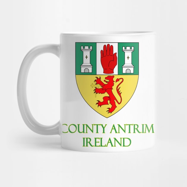 County Antrim, Ireland - Coat of Arms by Naves